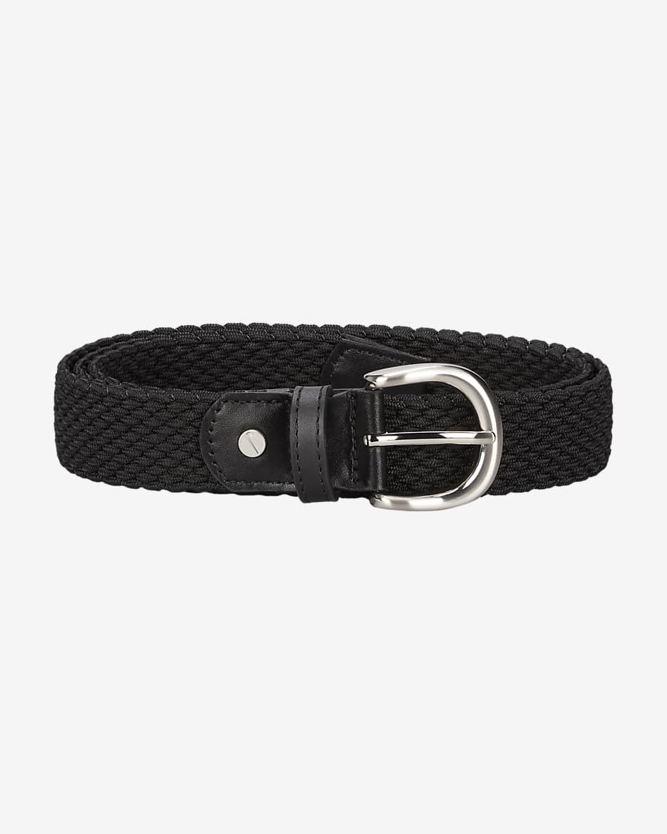 Nike stretch woven belt navy best sale